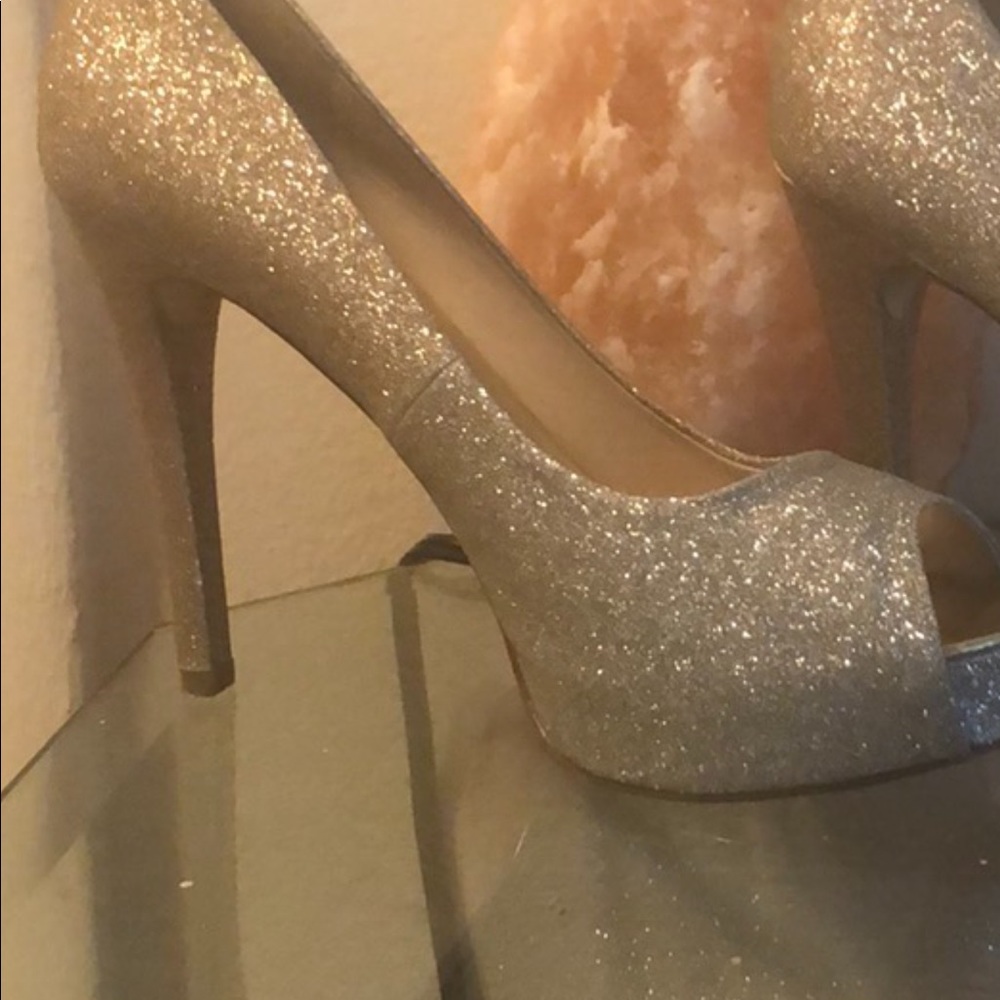 Woman”s high heel shoes